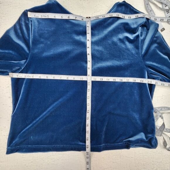 Vintage Diane Von Furstenberg Velvet Dress And Cardigan Set - Picture 10 of 10